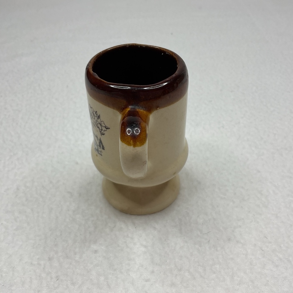 3.25 Inch Miniature Great Smokey Mountains Souvenir Mug With Imperfections - Picture 5 of 16